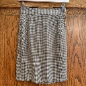 Vintage Gingham Skirt - 24” waist